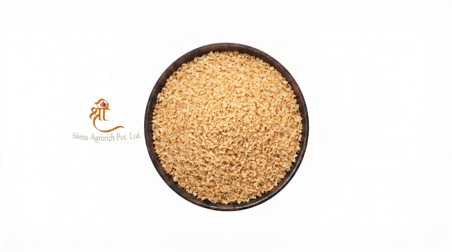 Fried onion powder, rich roasted flavour, free-flowing, export-grade from India